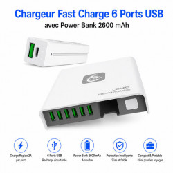 NS station de charge usb 6...